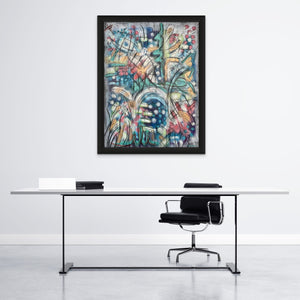 JUNGLE OUT THERE │ 91.5cmx122cm │ Framed